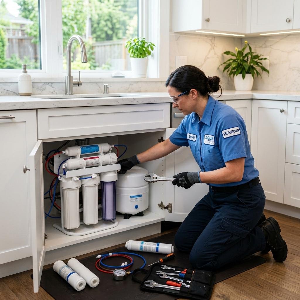 Water heater appliance service